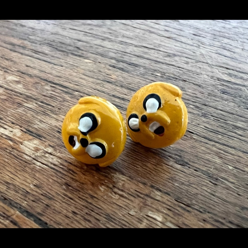 Adventure Time!! Jake the Dog Stud Earrings